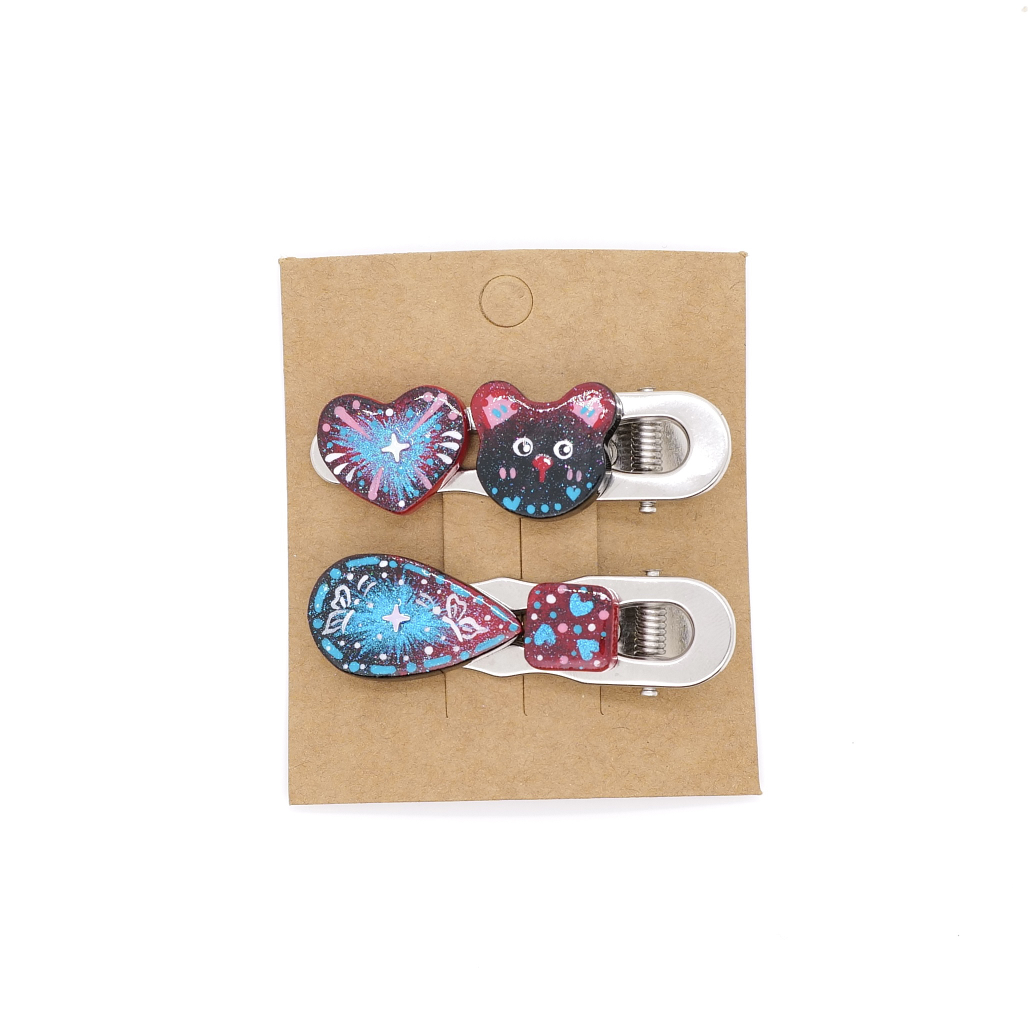 1月新品，王甜心手工发夹发卡《流逝》系列荣誉出品