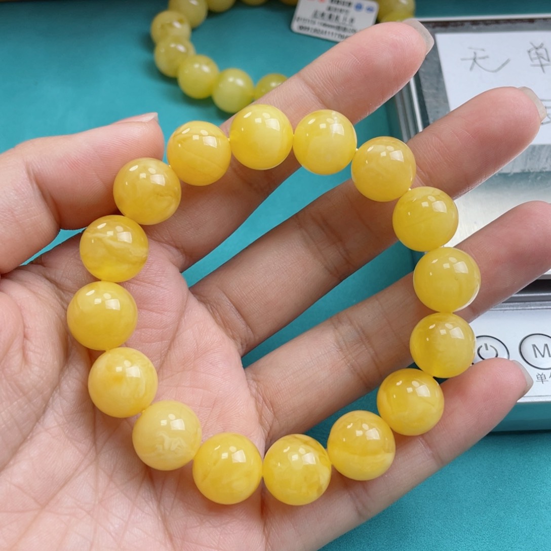 蜜蜡裸石未镶嵌珠蜜蜡51