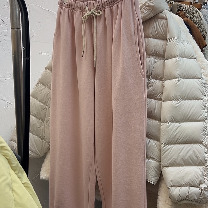 今日新款 粉色卫裤