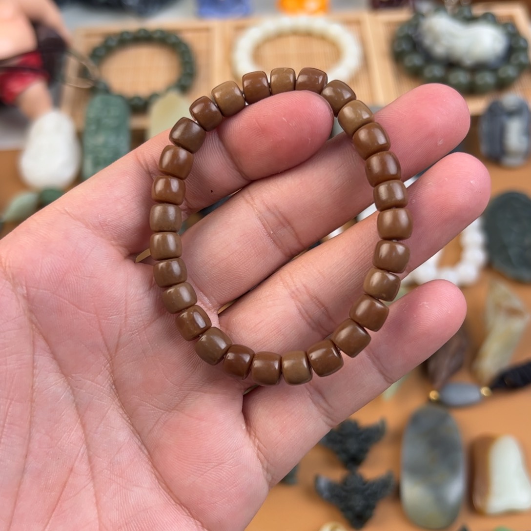 和田玉手链未镶嵌