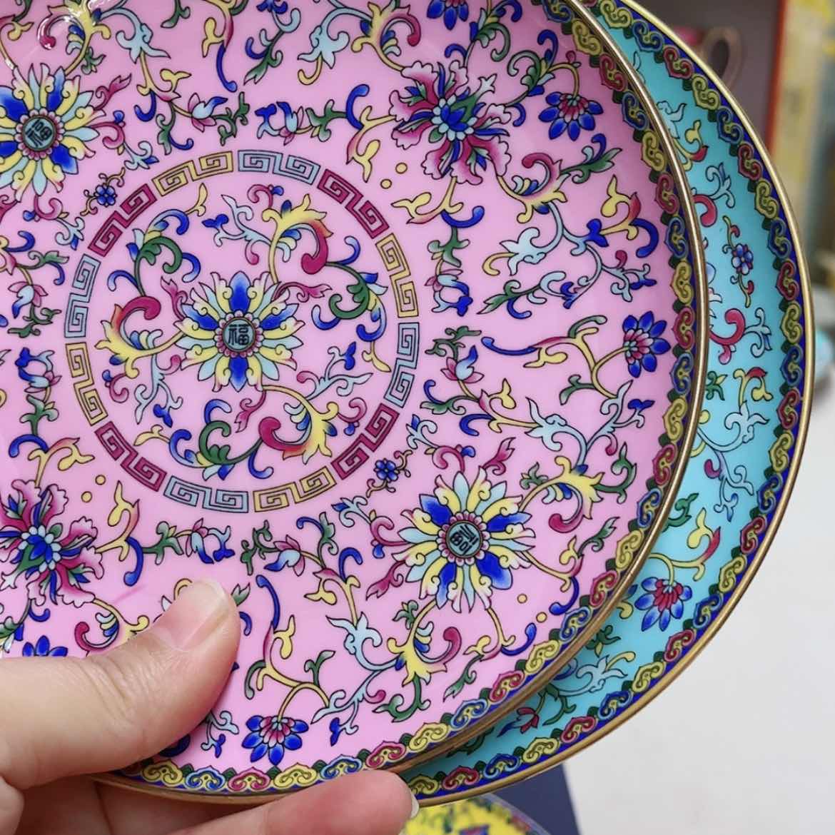 【闪购商品】珐琅6寸2个平……………………