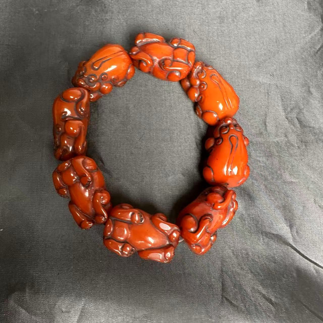 精品手串 蜜蜡貔貅手串GW0093