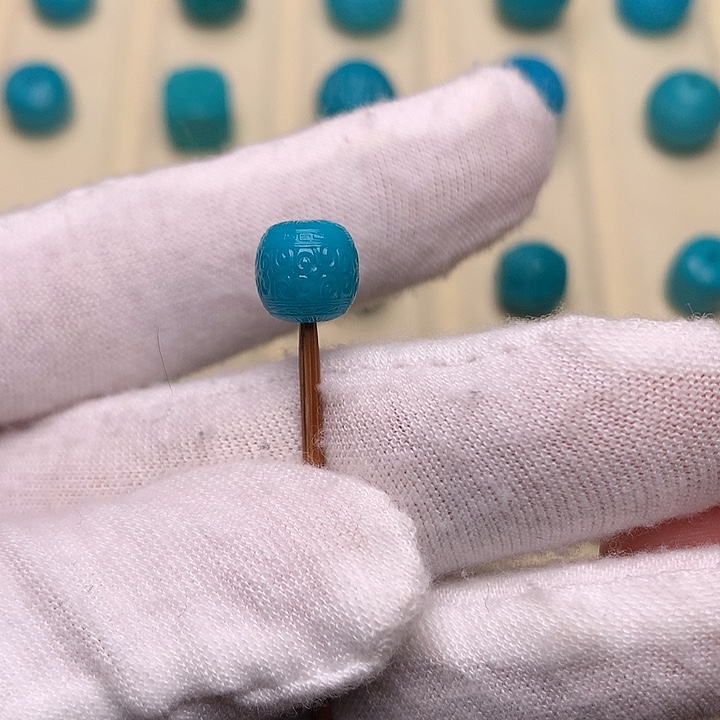 绿松石未镶嵌绿松石回纹8.2