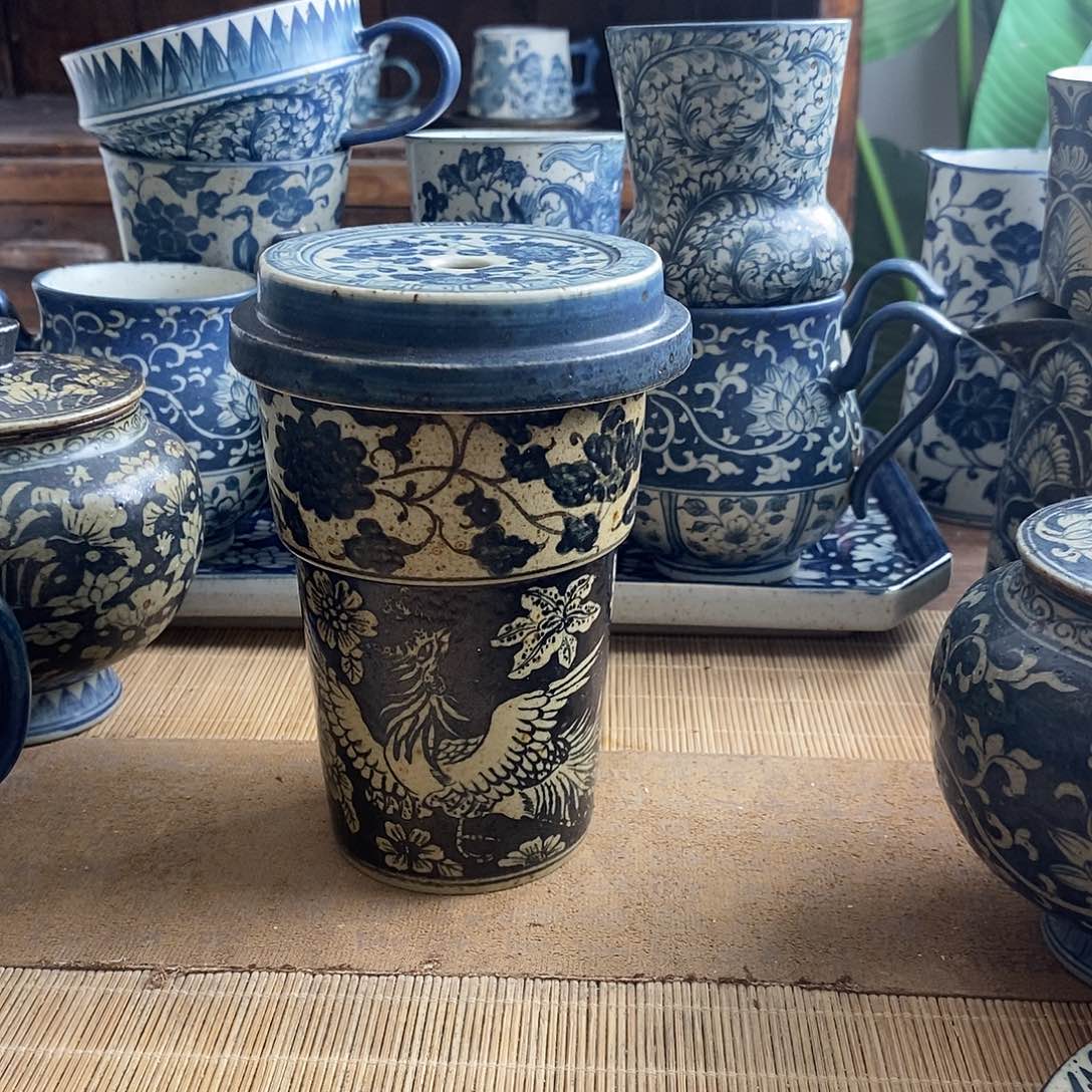 *****手工手绘青花陶瓷