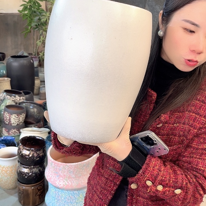 正品口23高32花盆……