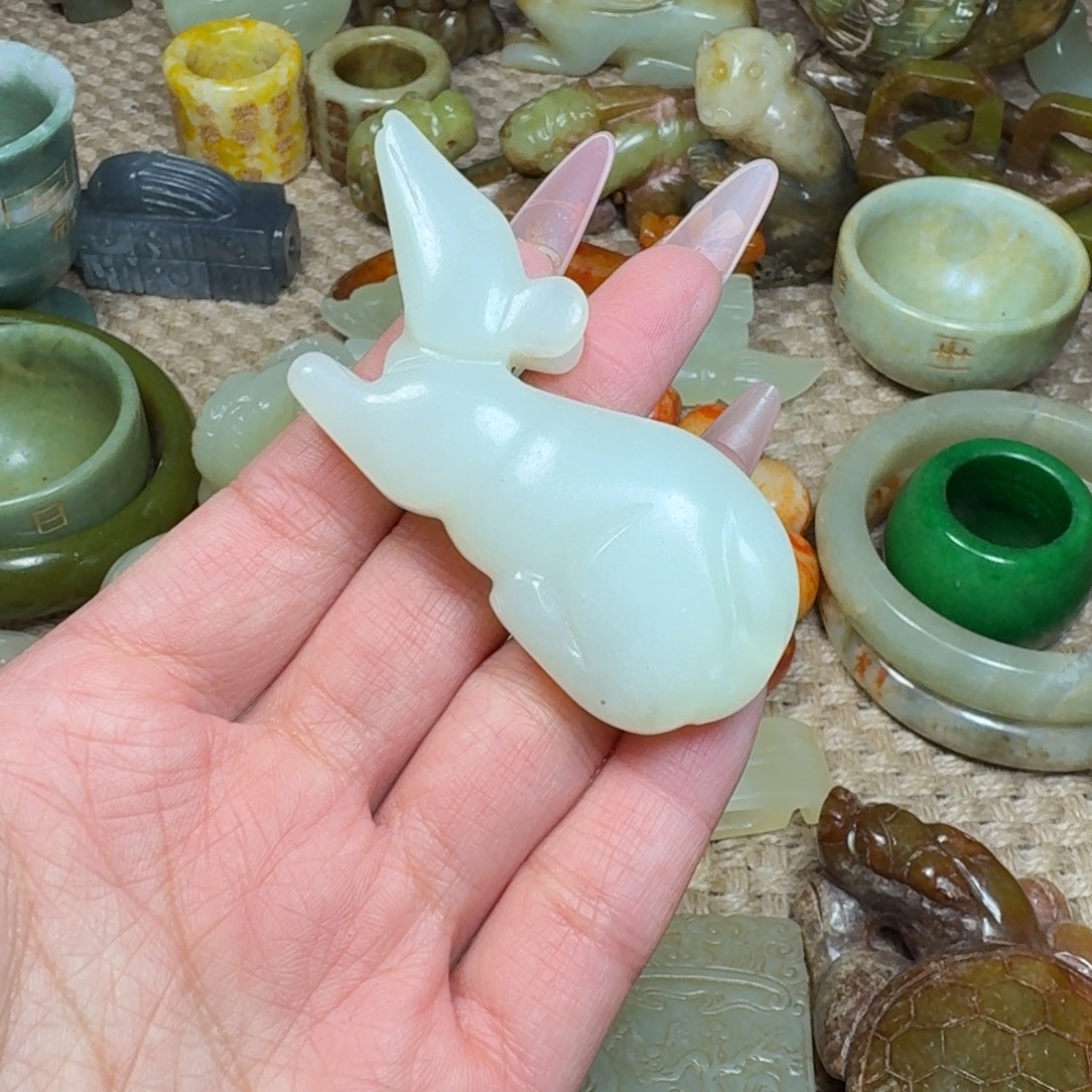 白玉菩提吊坠挂件