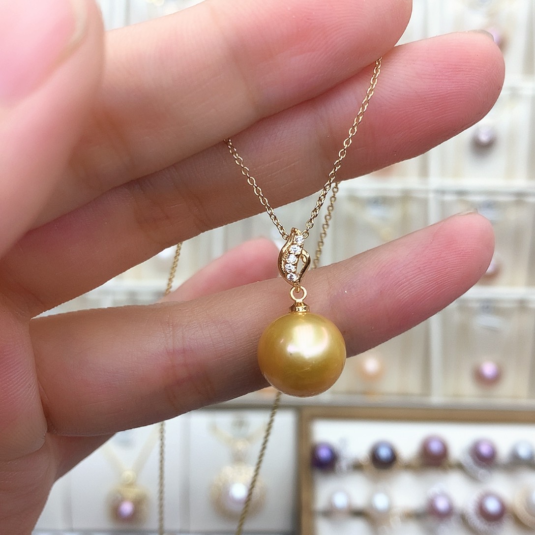 淡水珍珠颈饰合金