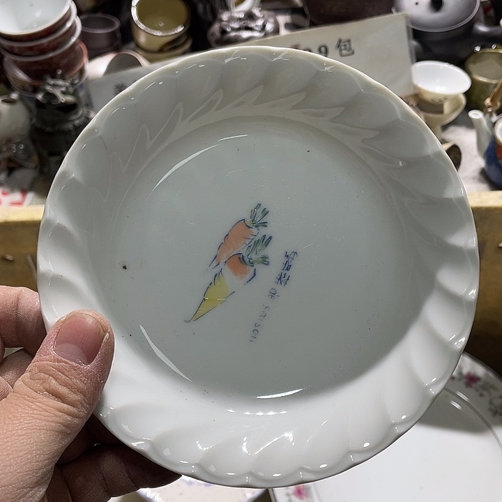瓷片在一起的时候就是不知道