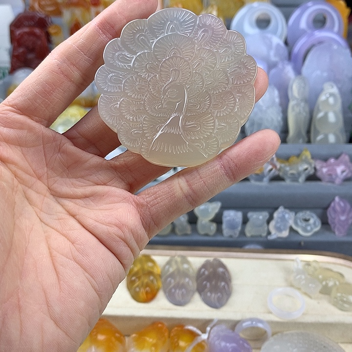 玛瑙/玉髓未镶嵌颈饰