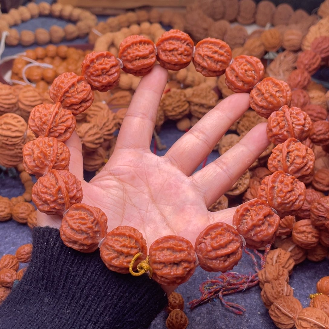 客***7手串文玩核桃秋子