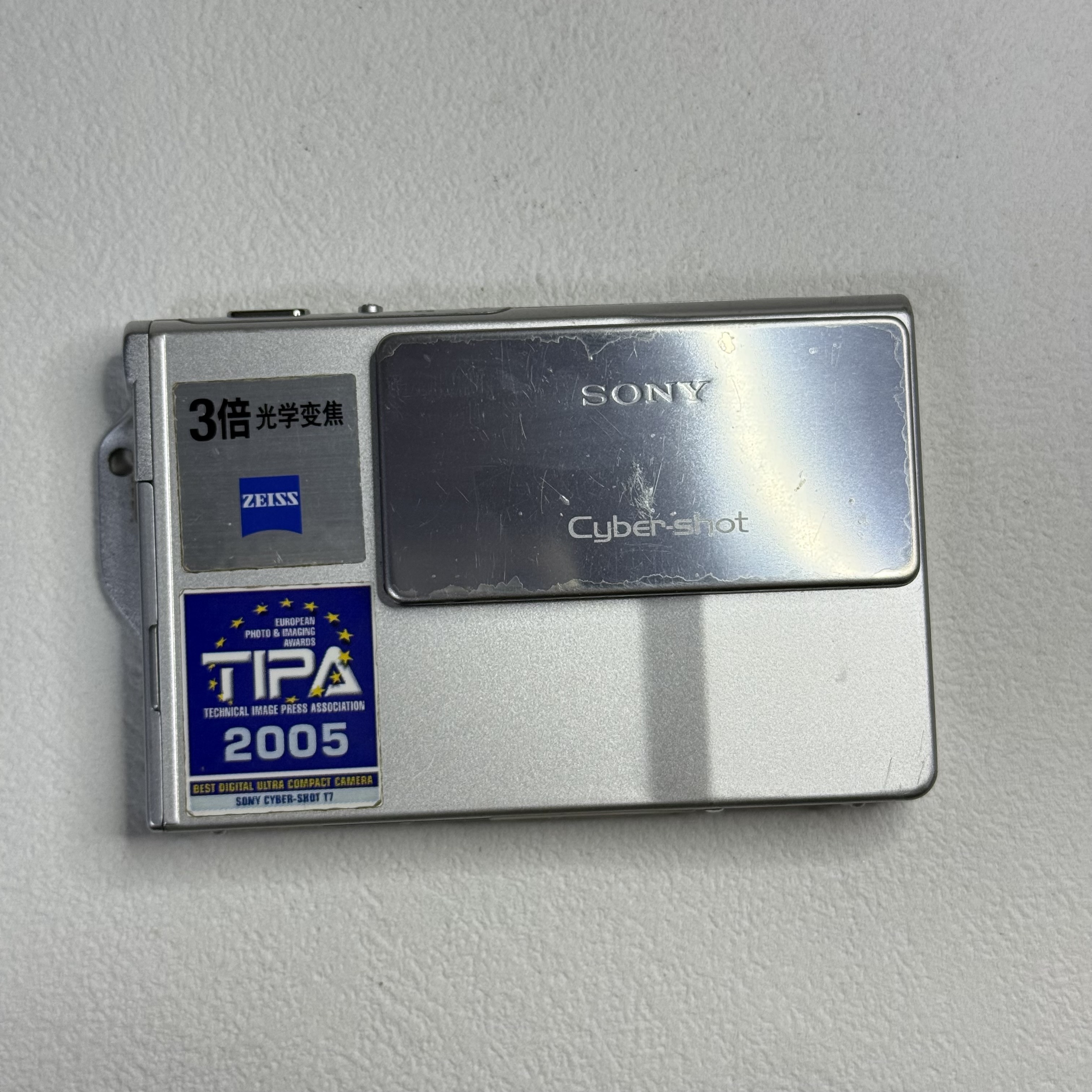 9新 Sony/索尼 T7 510w像素3倍光变 热门复古氛围感超薄便携CCD