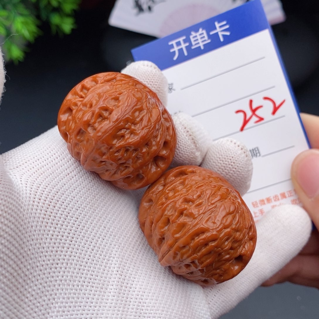 文玩核桃把件38铁锤252