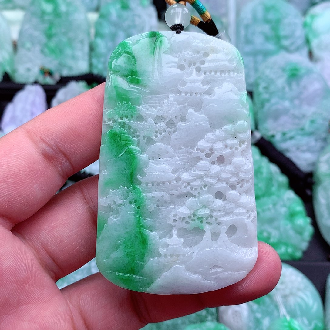 翡翠吊坠(不含链)未镶嵌