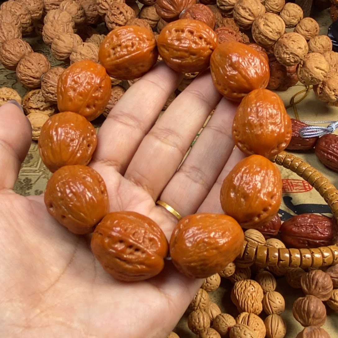 ****、吊坠文玩核桃奶枣手串文玩核桃