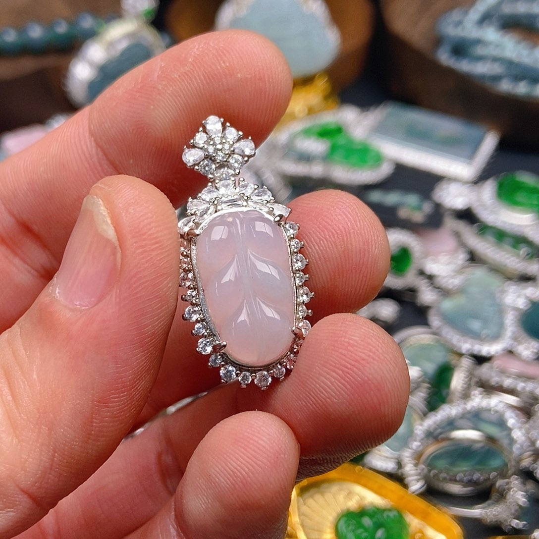 翡翠吊坠(不含链)未镶嵌525吊坠