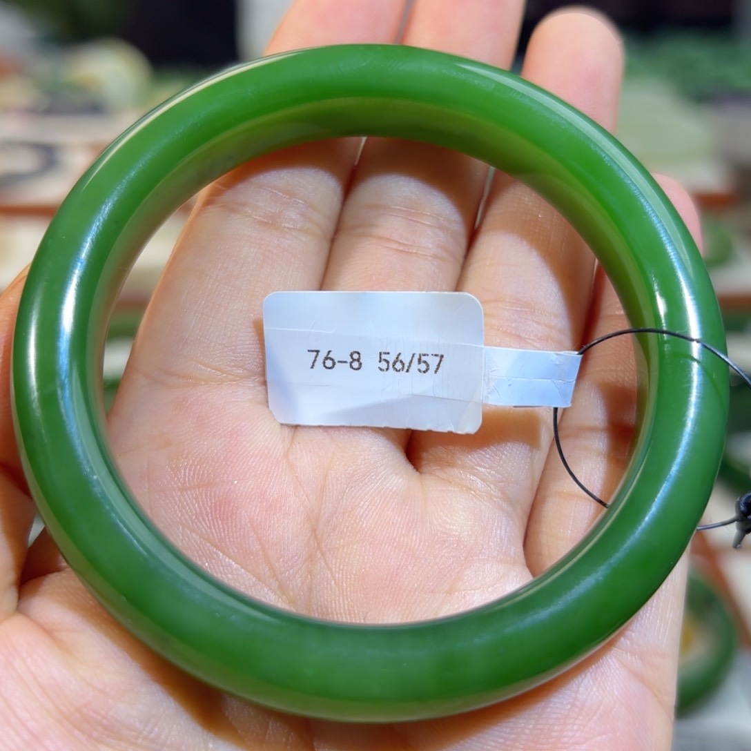 和田玉（碧玉）手镯未镶嵌