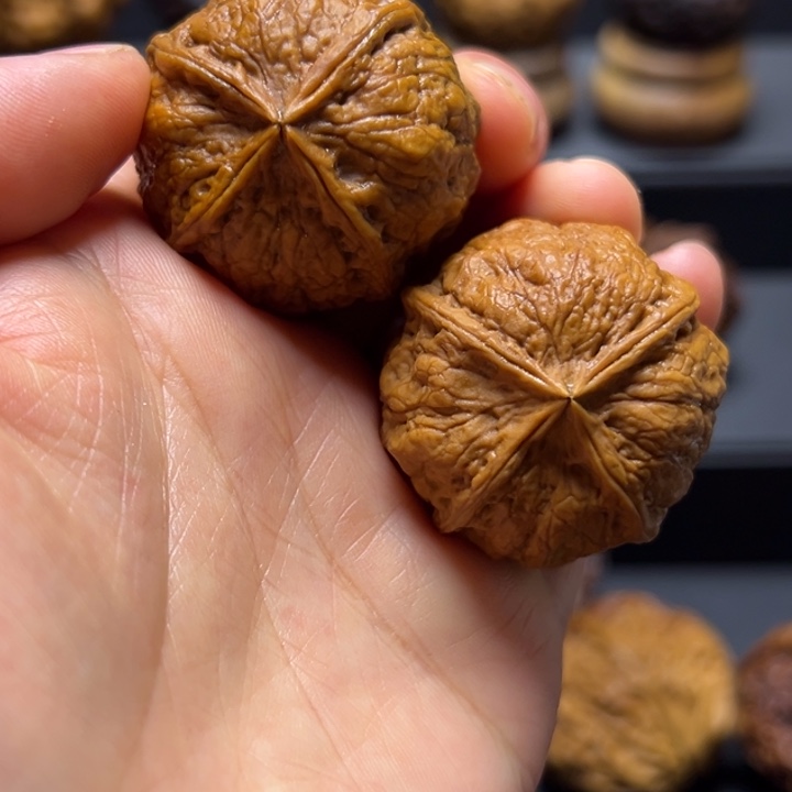 文玩核桃把件L白菜34