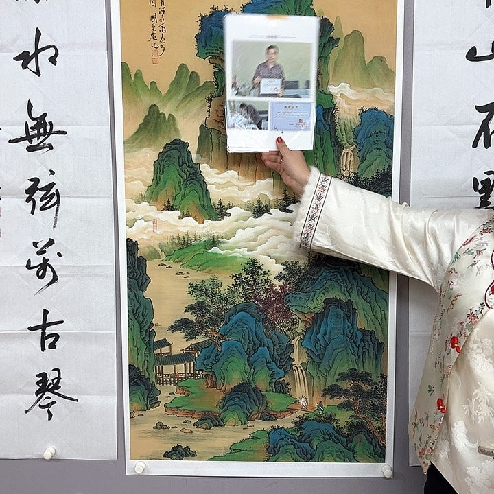 国画中美老师纯手绘作品