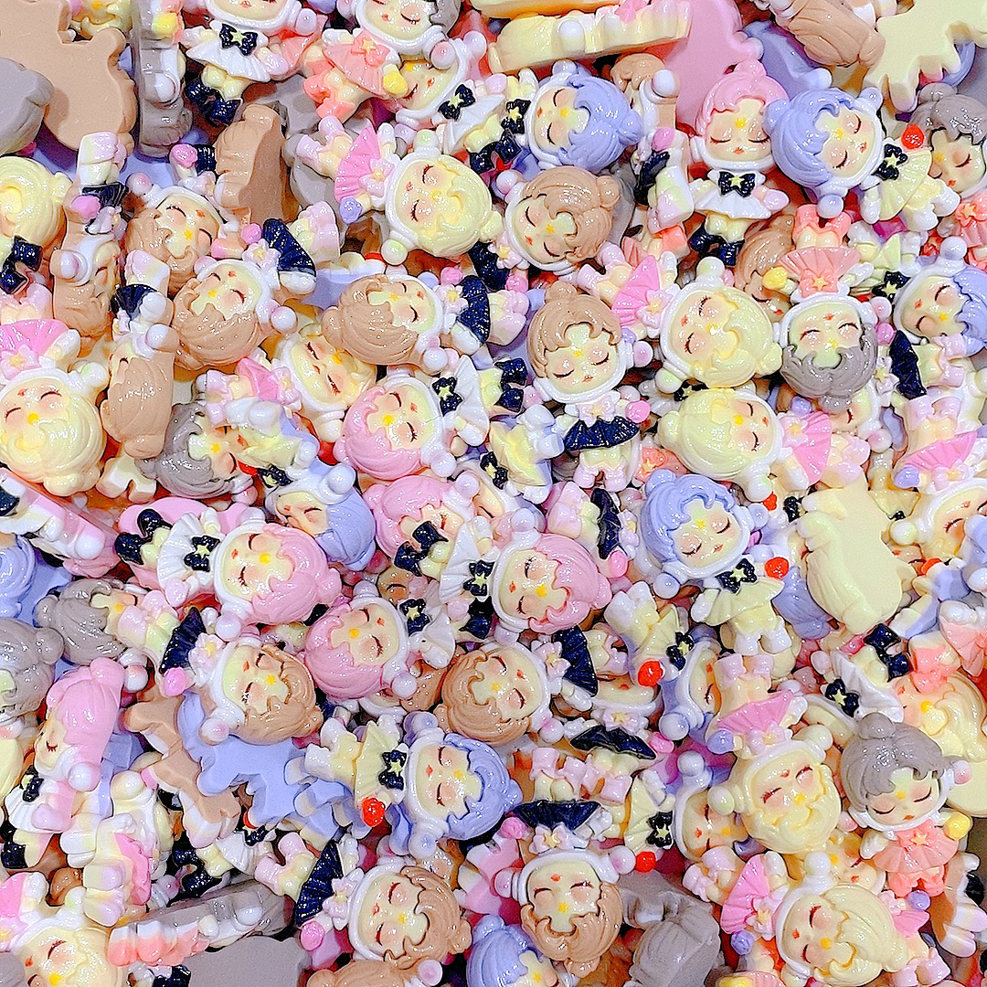 想念各种可爱diy树脂配件 no售后