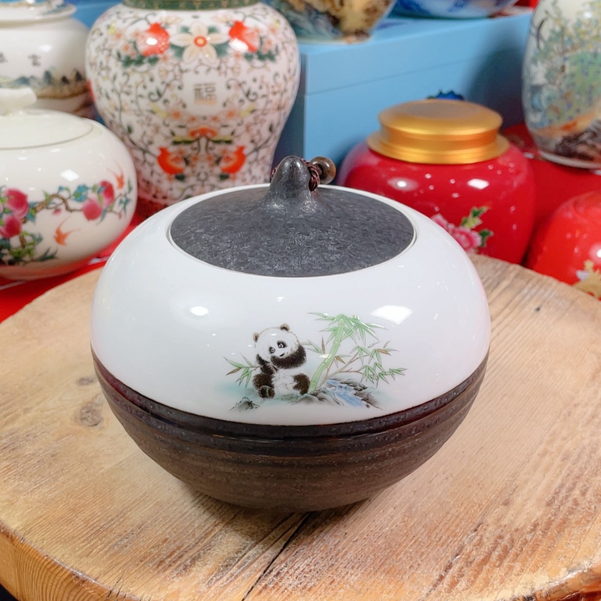 【闪购商品】罐陶瓷茶叶罐密封罐