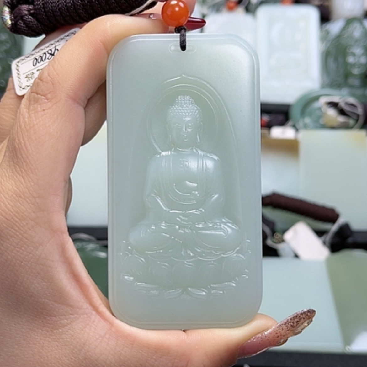 【闪购商品】和田玉颈饰未镶嵌雷*