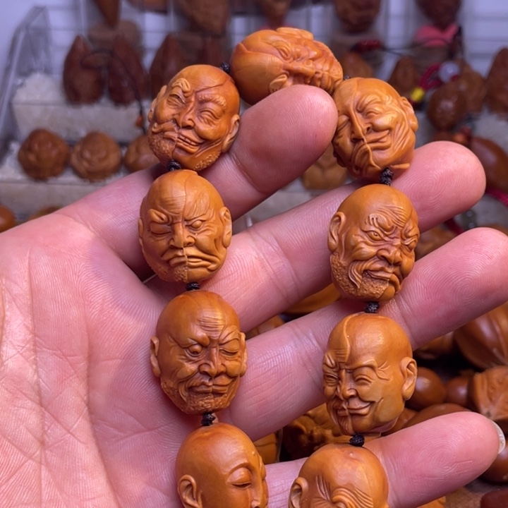 橄榄核手串/手链反油罗汉