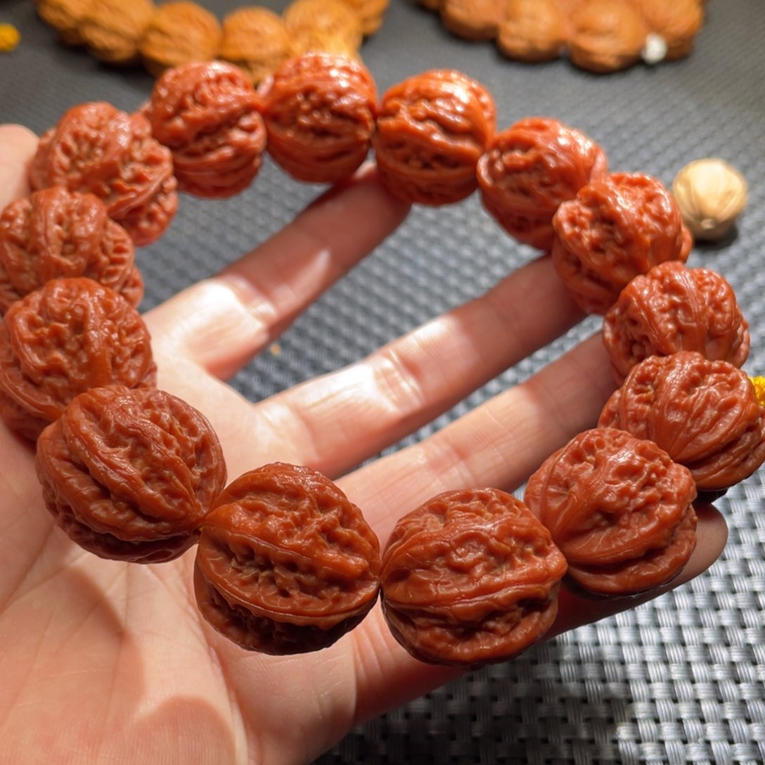 文玩核桃手串川核桃