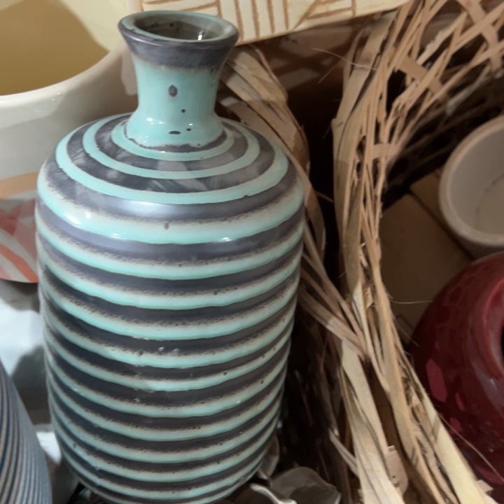 陶瓷花瓶摆件外贸出口微瑕捡漏高23口3.5公分