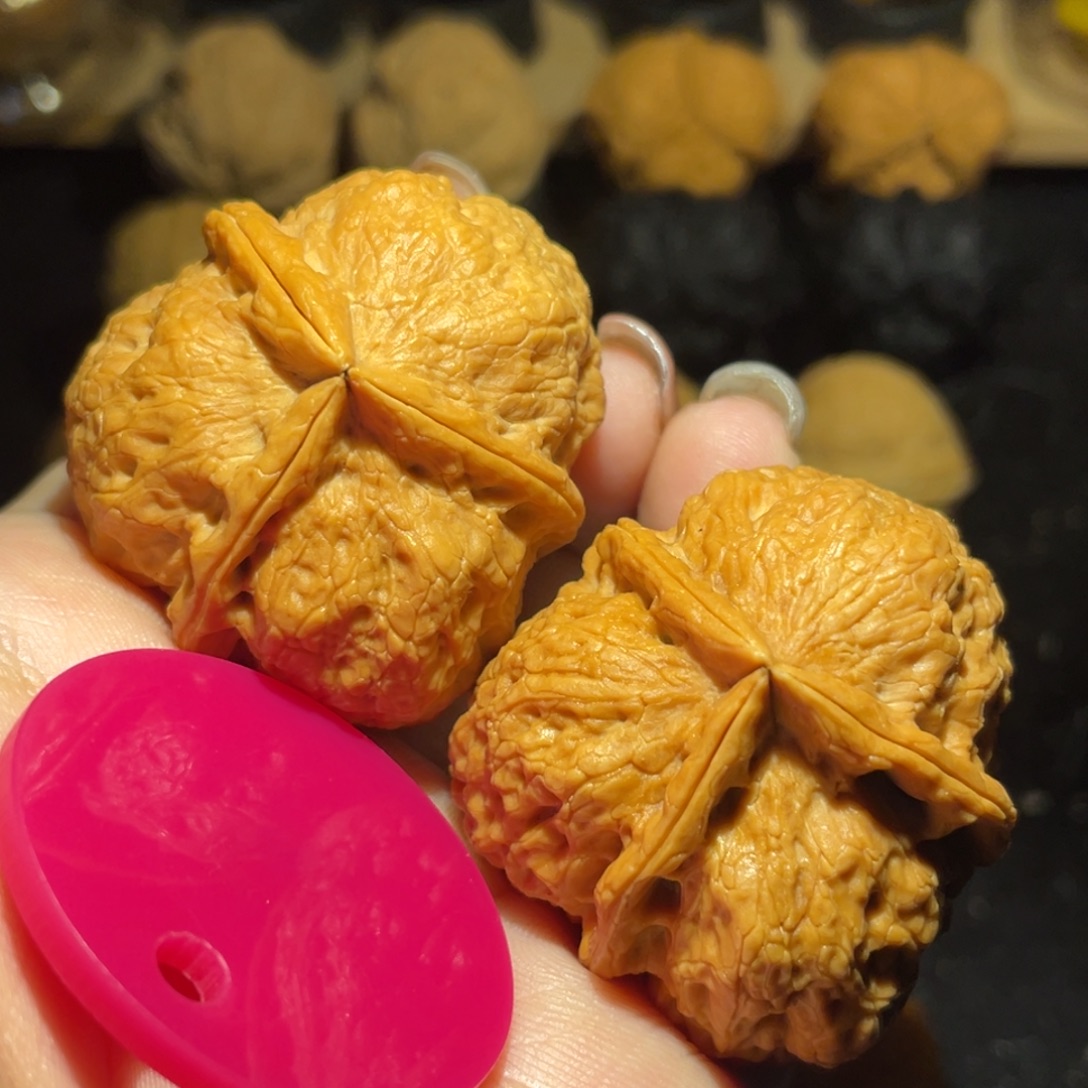 三棱40尺寸核桃。   