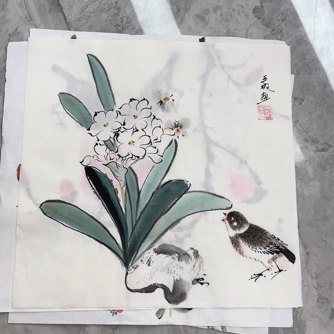 国画国画作品欣赏 33*33