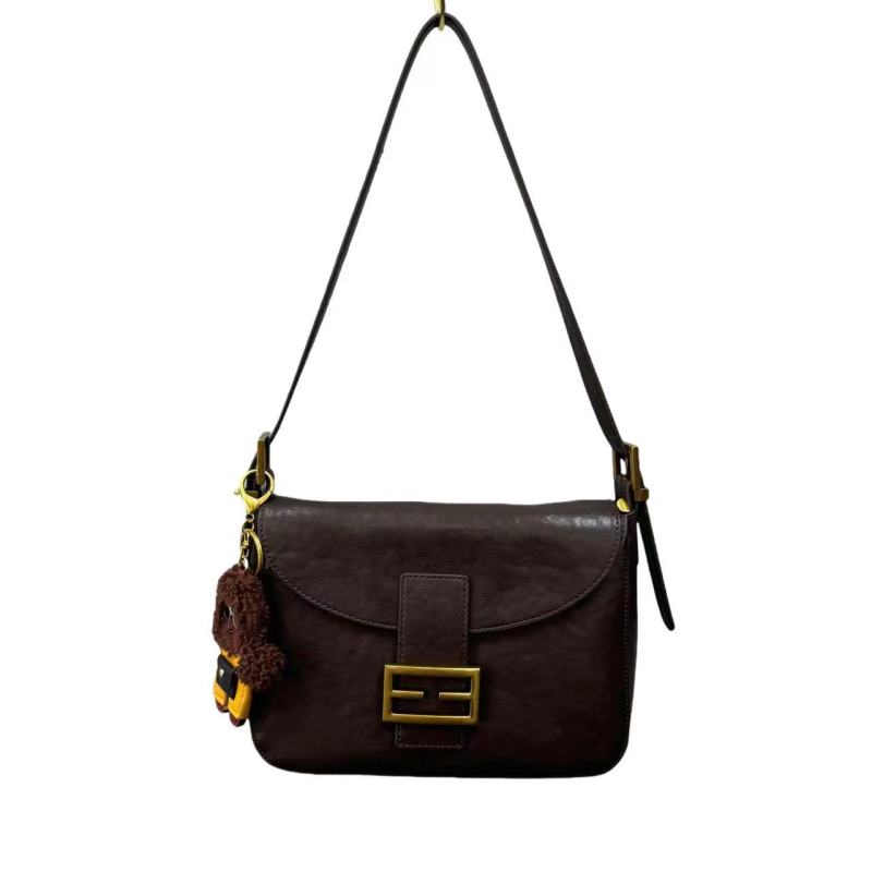 【YI CHEN】QYX-9696-可可棕-高定轻奢时尚百搭潮流女士包包