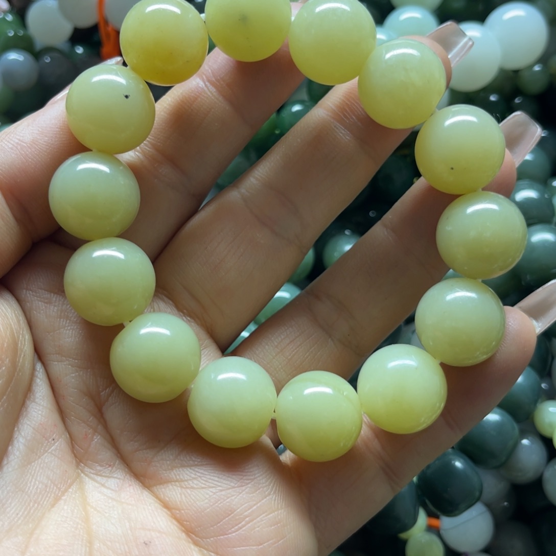 和田玉手链未镶嵌