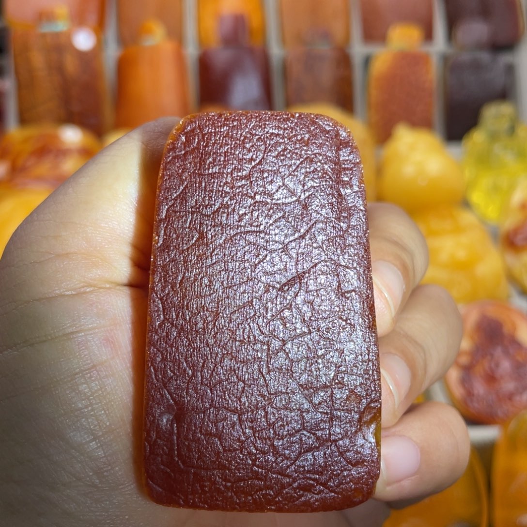 定制琥珀未镶嵌定制款天然琥珀蜜蜡