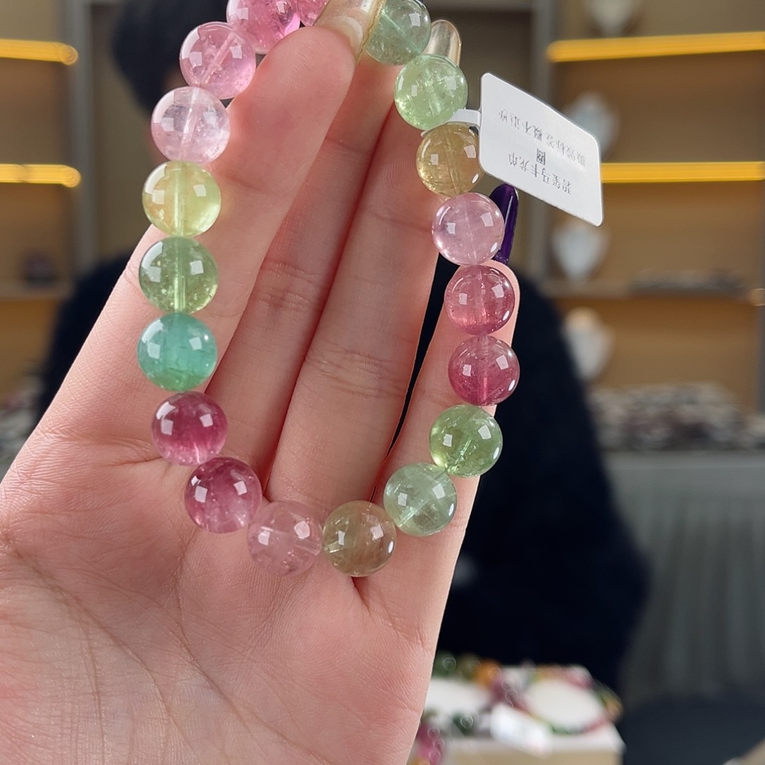 碧玺碧玺10mm（多样性发一件未镶嵌做****?