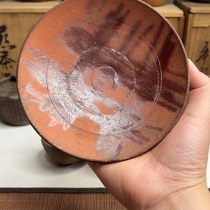 备前烧，森神仙壶承，无配件