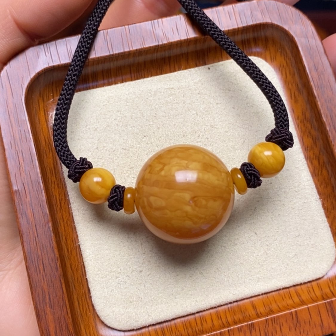 【闪购商品】蜜蜡颈饰未镶嵌项链