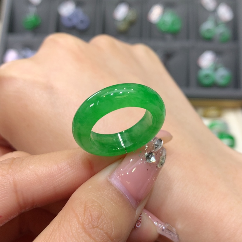 【闪购商品】翡翠戒指未镶嵌E**n订单1