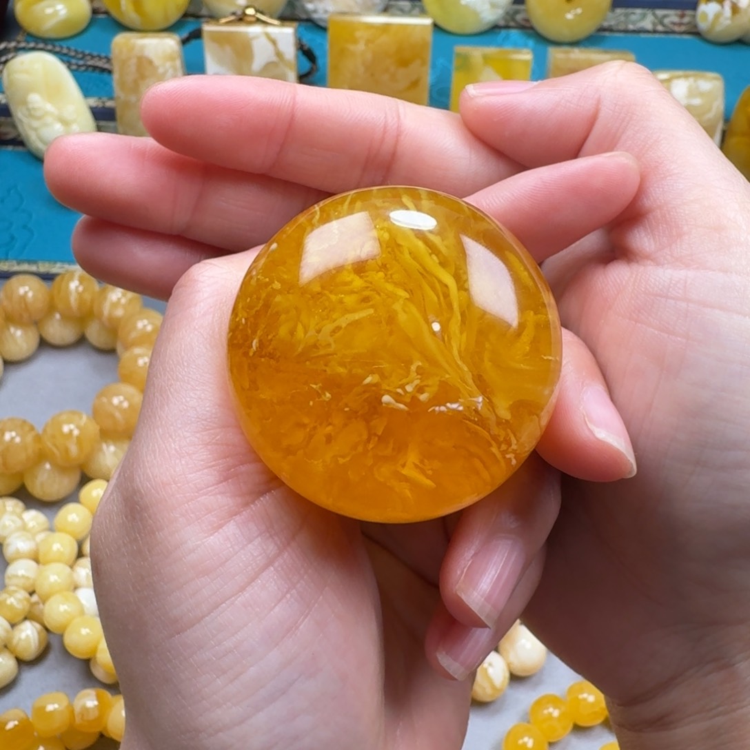 琥珀手链未镶嵌蜜蜡