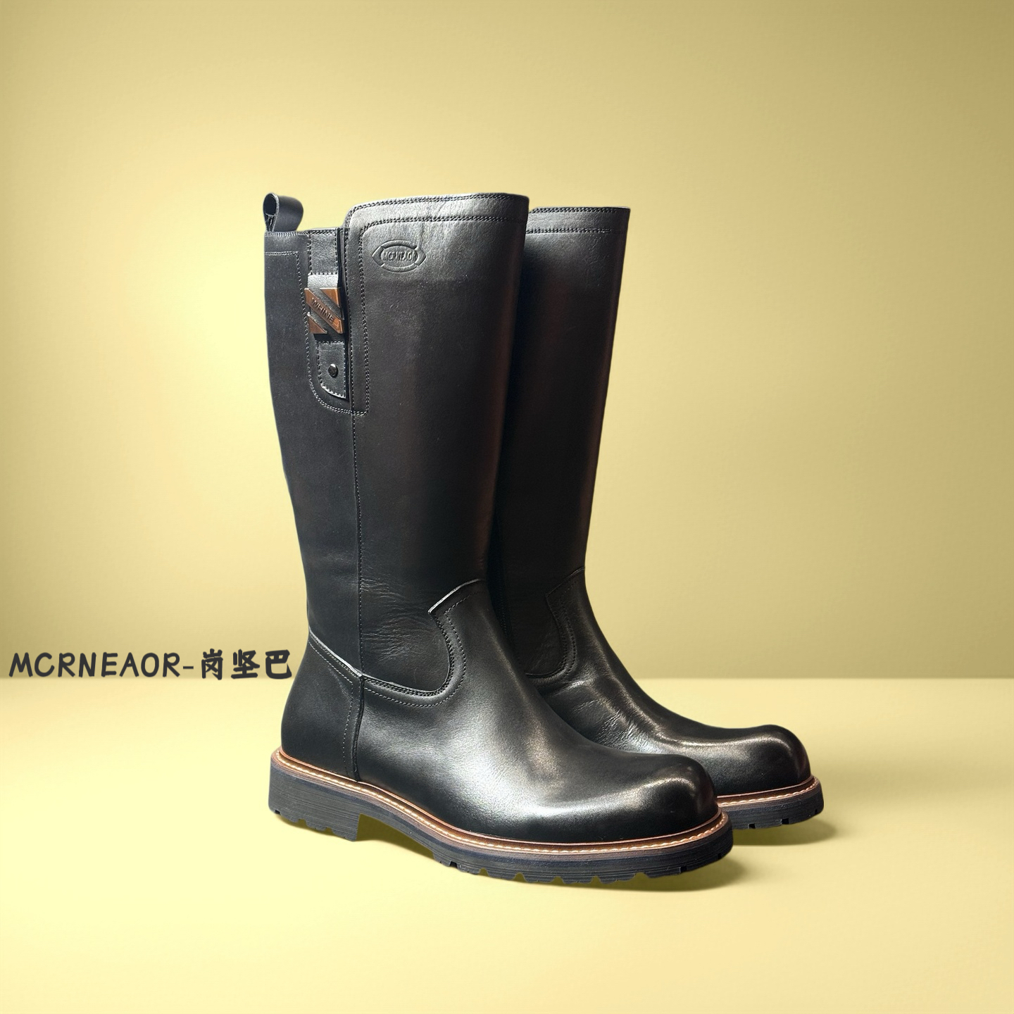 岗坚巴鞋业2497款男士马靴