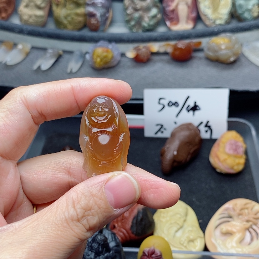 【闪购商品】定制玛瑙吊坠未镶嵌