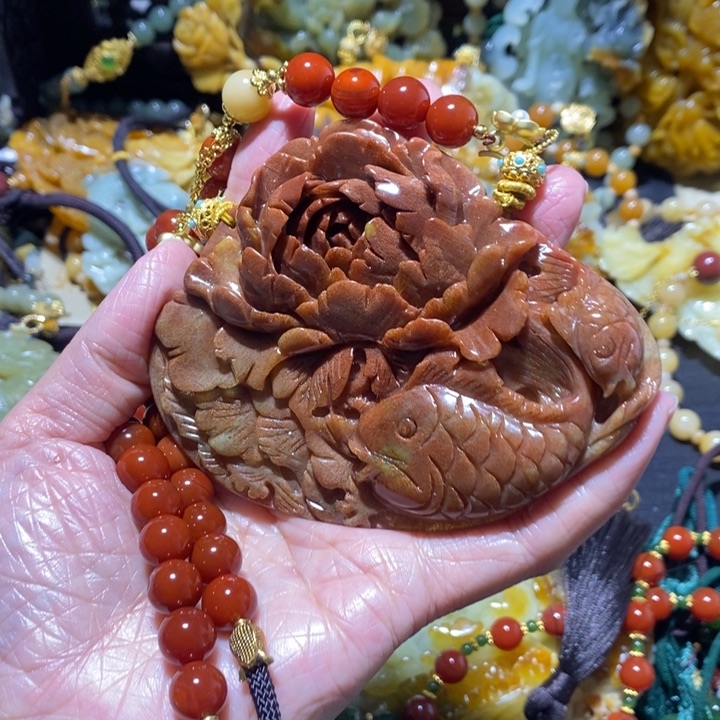 岫玉岫玉吊坠未镶嵌