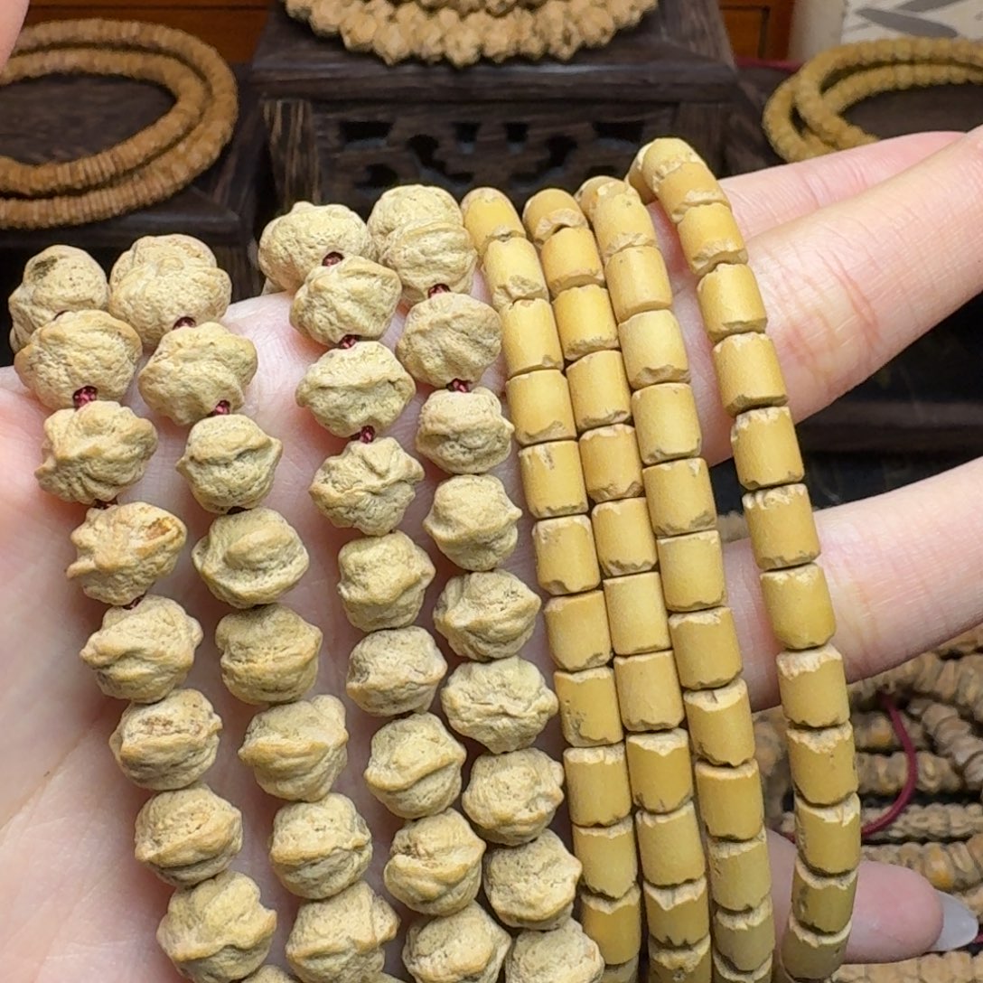 L***.柏香籽/百香籽手串原桩大尺寸+竹节