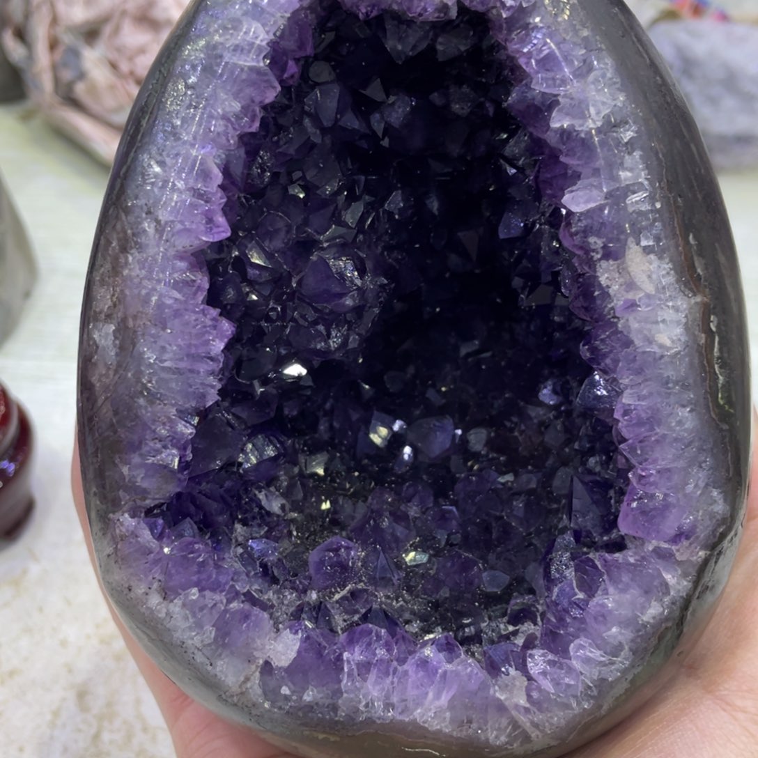 紫晶大型摆件（非配饰）未镶嵌齊