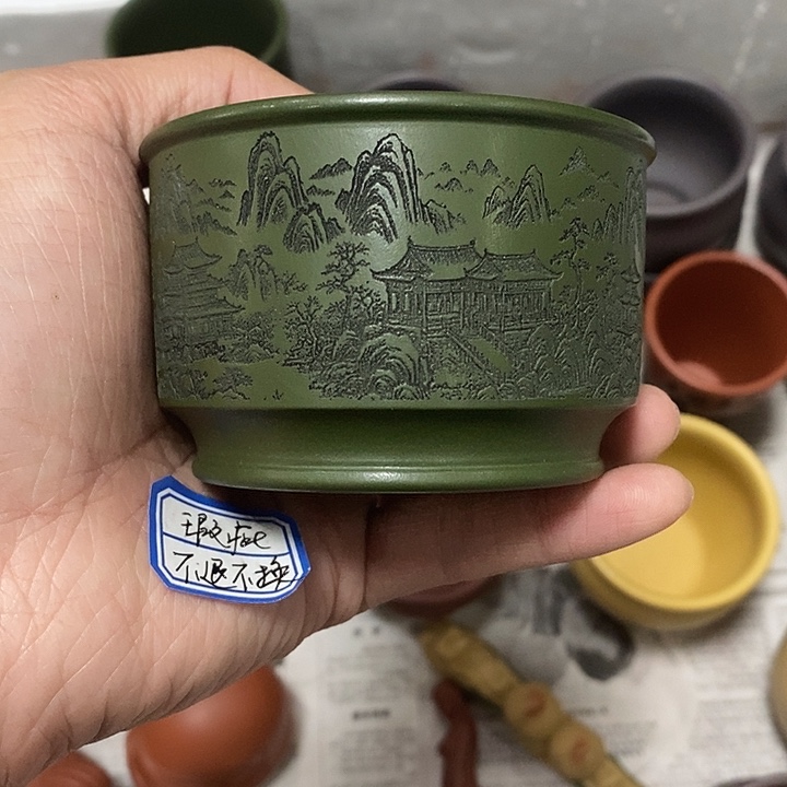 紫砂茶杯瑕疵不退不换