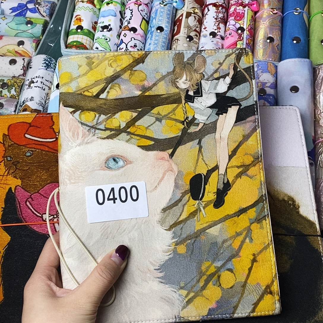 织绣A5活页不送纸400