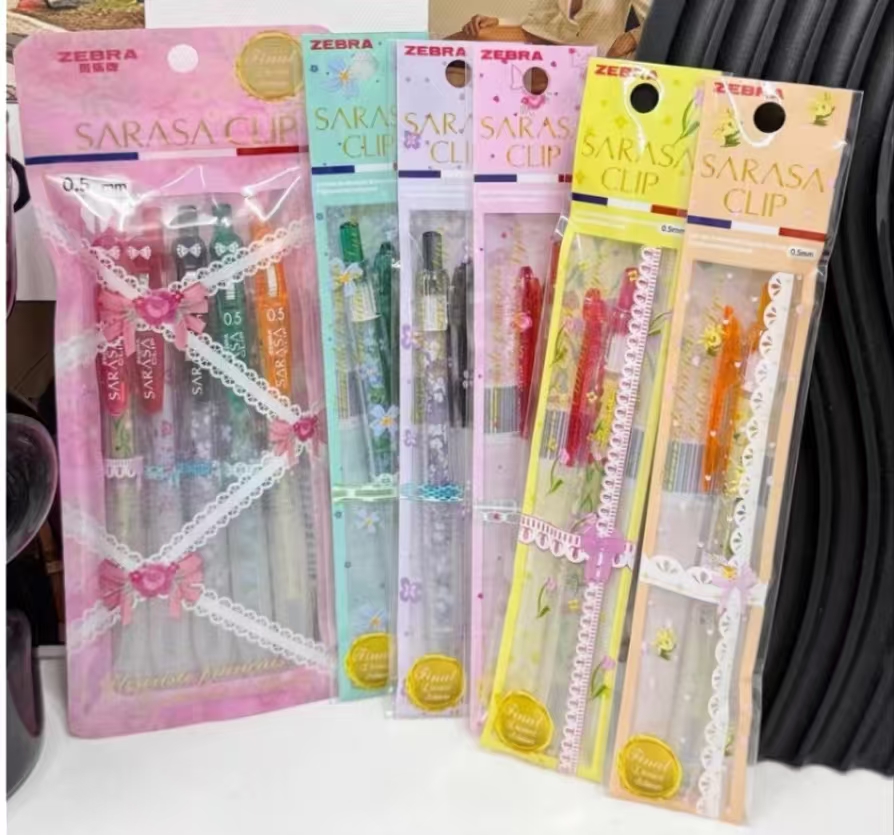 928 法国花朵店三代 马赛花园限定中性笔 黑色