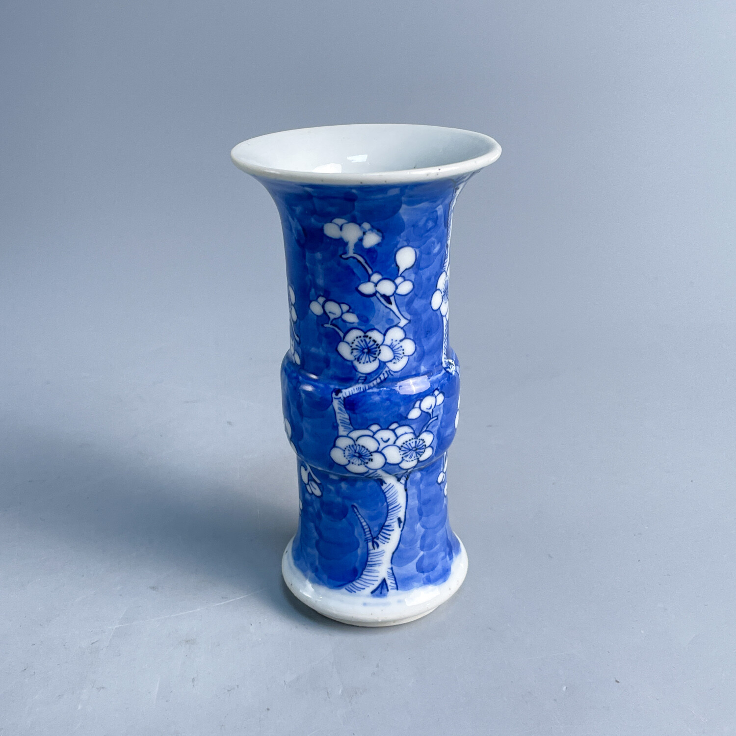 清光绪青花冰梅纹花觚-M25IC001066-03