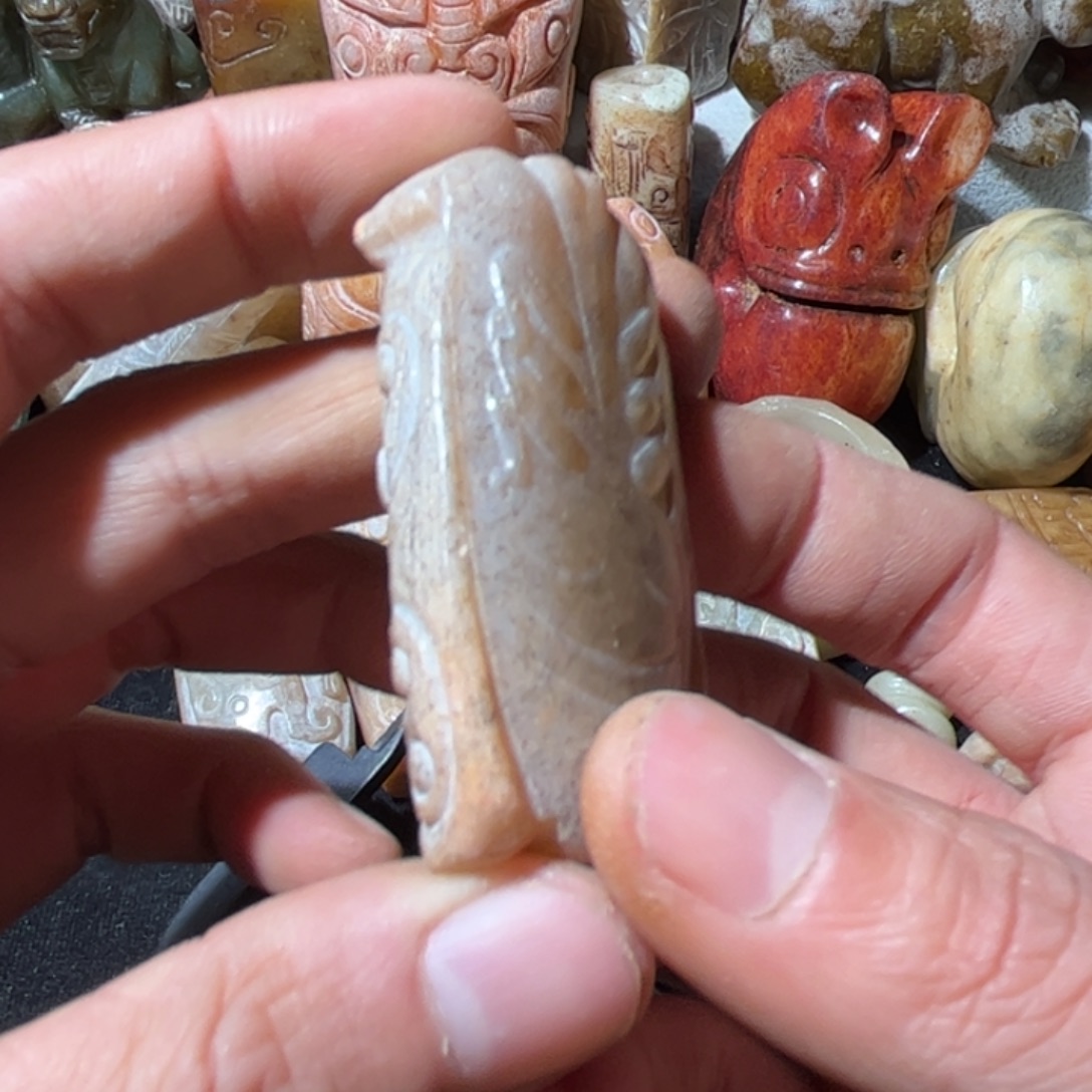 业***勤和田玉未镶嵌挂件