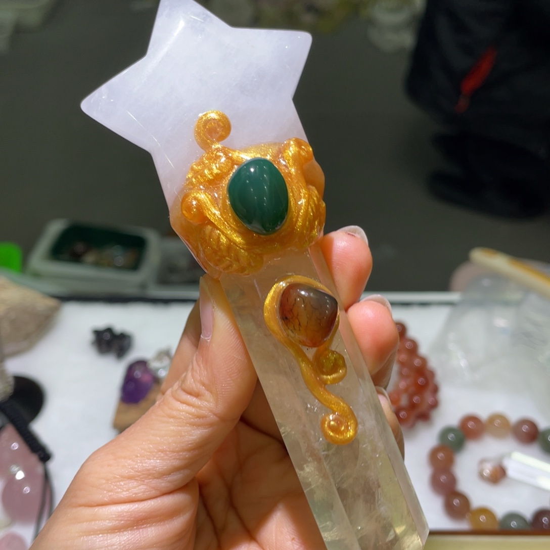 珠宝半成品未镶嵌水晶