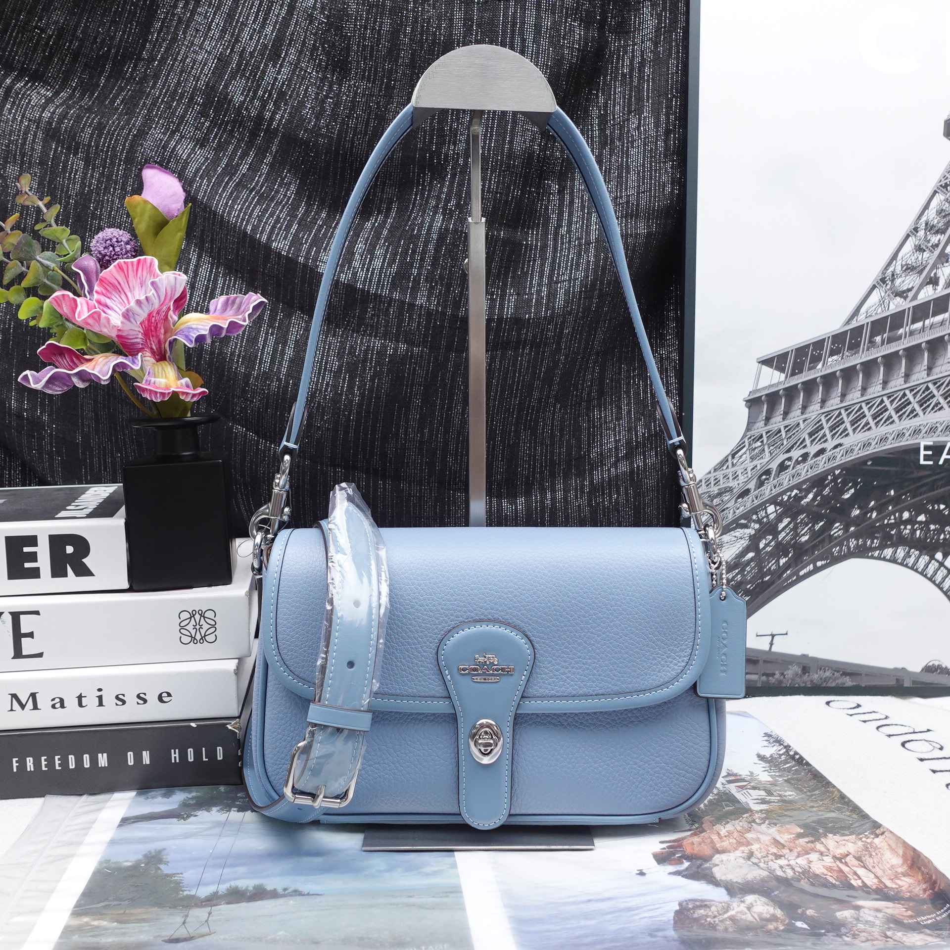 95新 COACH/蔻驰 单肩包/T10305225